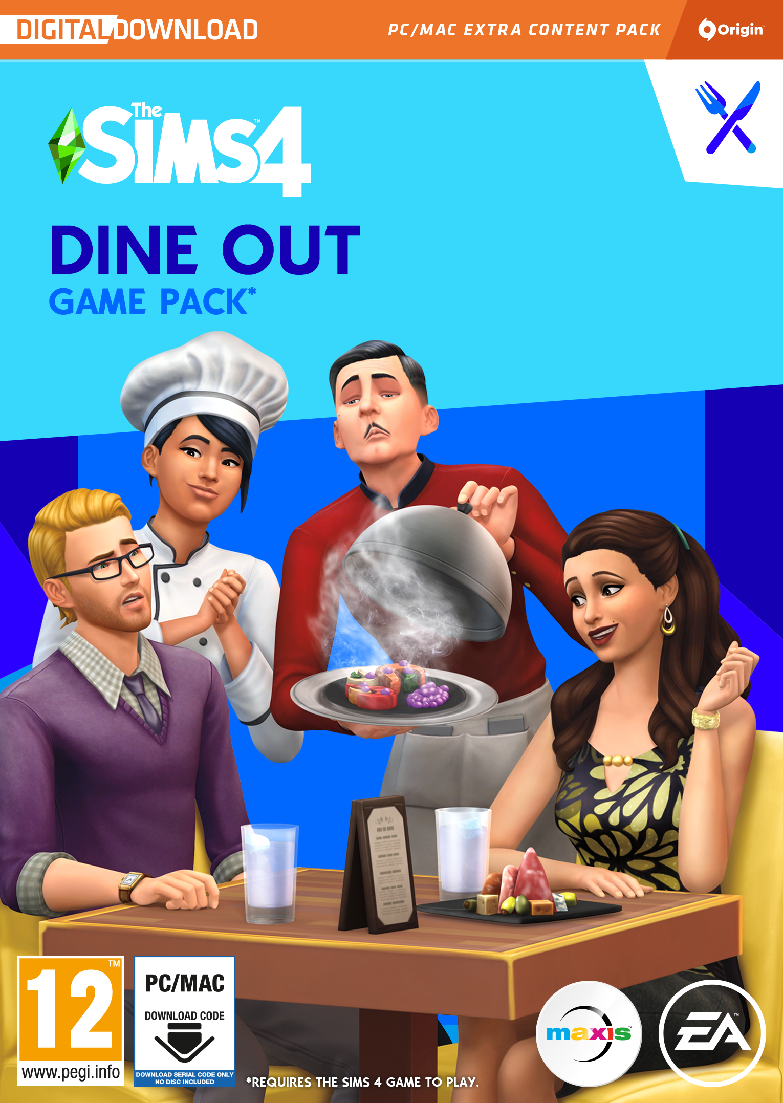 THE SIMS 4 DINE OUT (GP3)