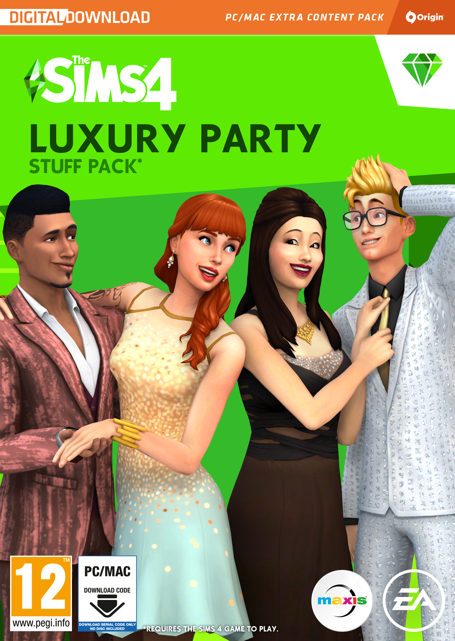 THE SIMS 4 LUXURY PARTY STUFF PACK