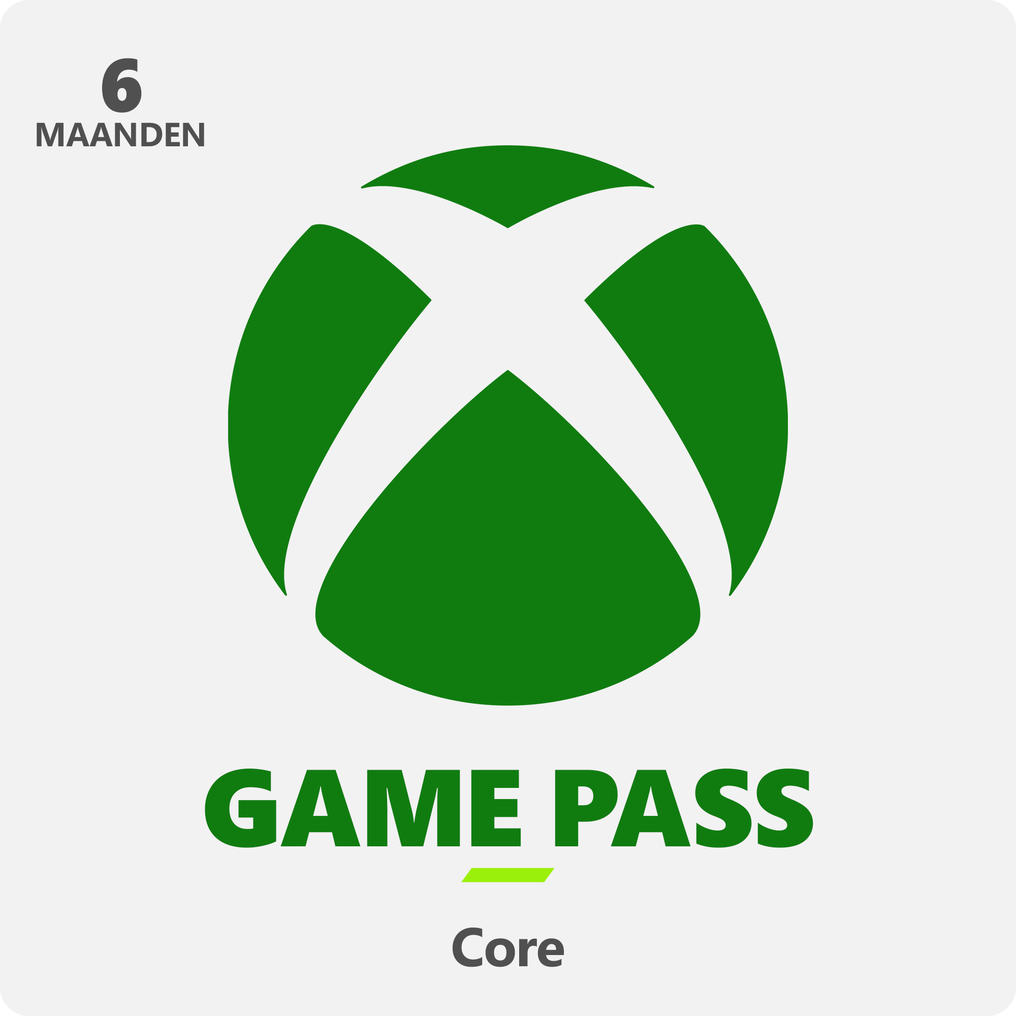 Microsoft Xbox Game Pass Core 6mo
