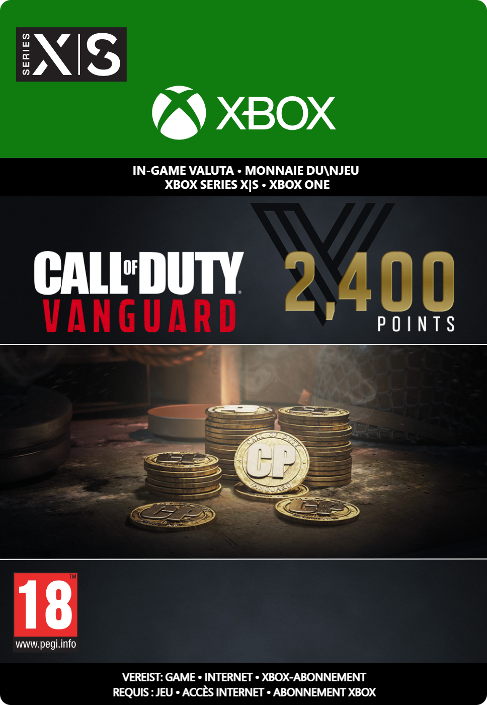Microsoft Call of Duty Vanguard 2400