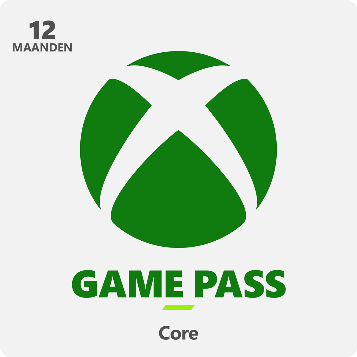 Microsoft Xbox Game Pass Core 12Mo