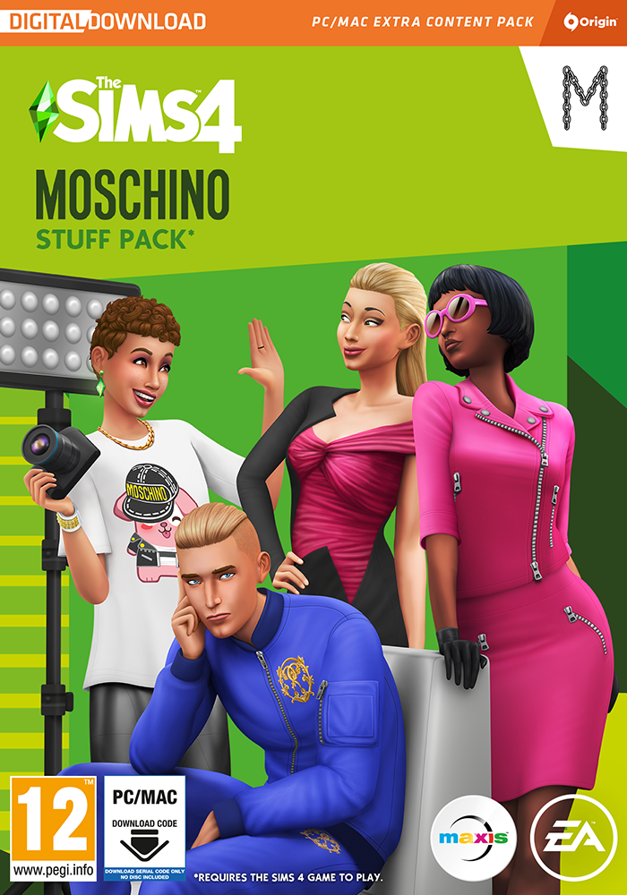 THE SIMS 4 (SP15) MOSCHINO STUFF PACK