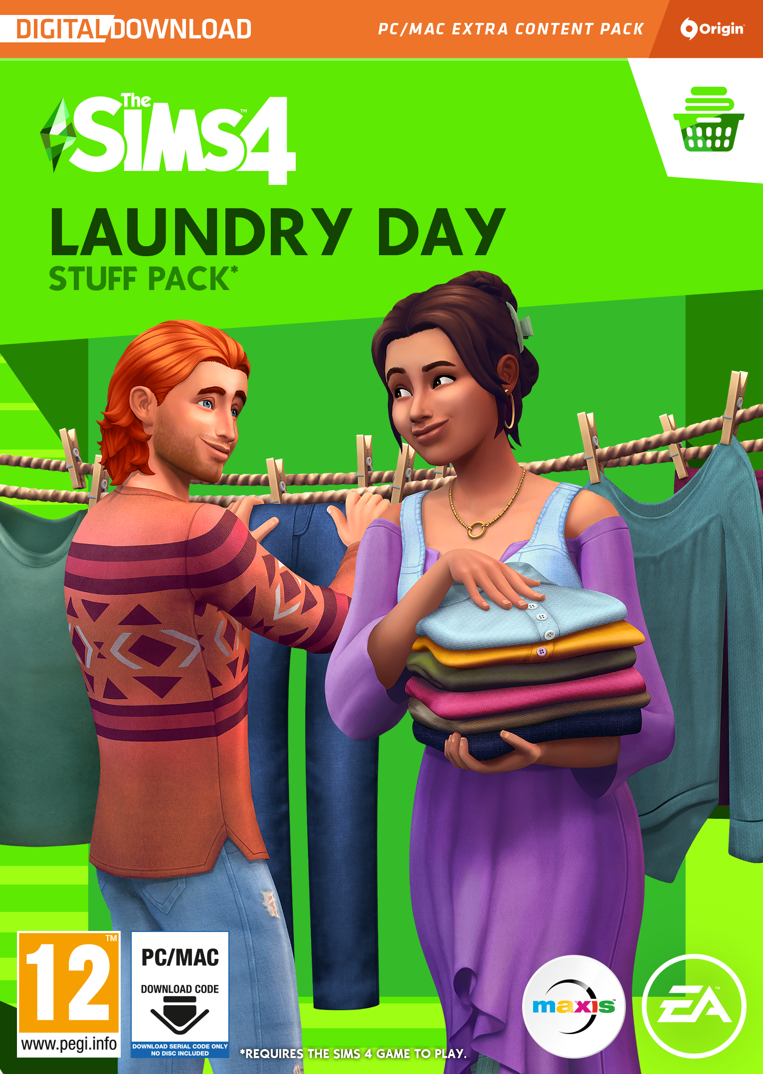 THE SIMS 4 (SP13) LAUNDRY DAY STUFF