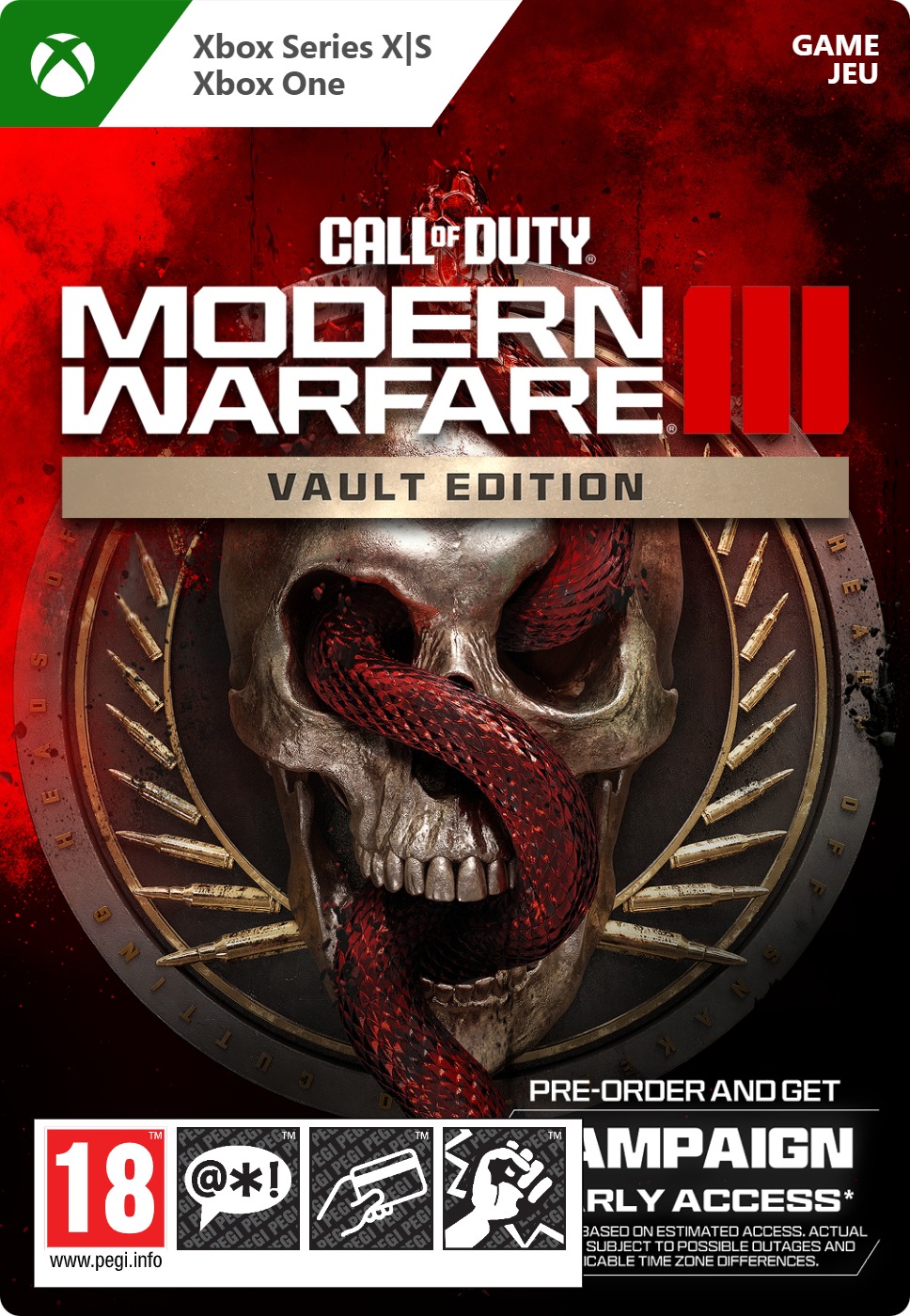 Microsoft Call of Duty Modern Warfare III Vault Edition COMBO NL