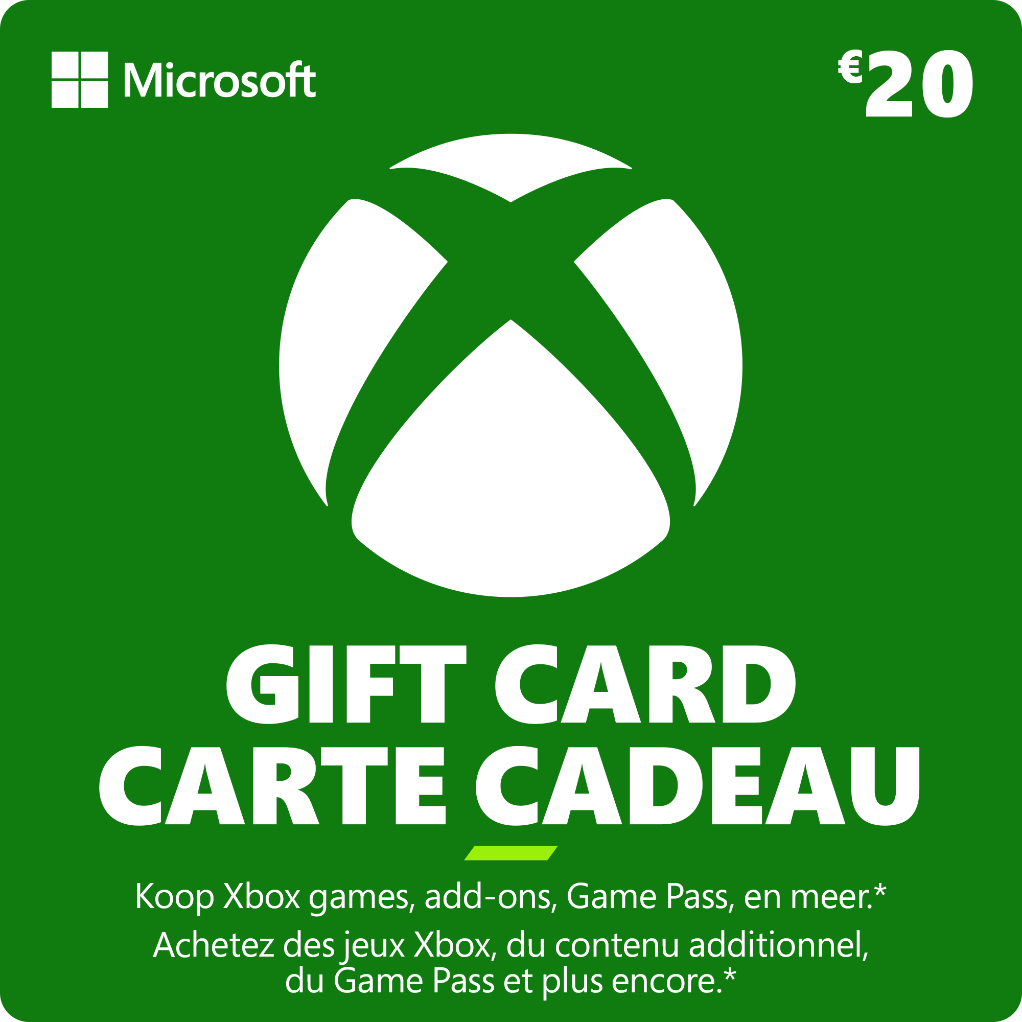 Xbox Gift Card 20,00 EUR