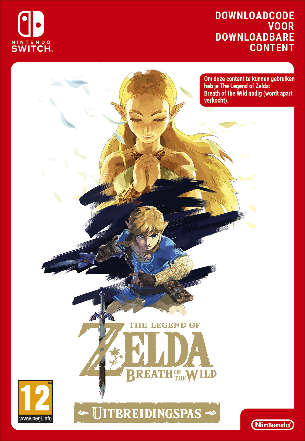Uitbreidingspas voor The Legend of Zelda™ Breath of the Wild 19,99 EUR