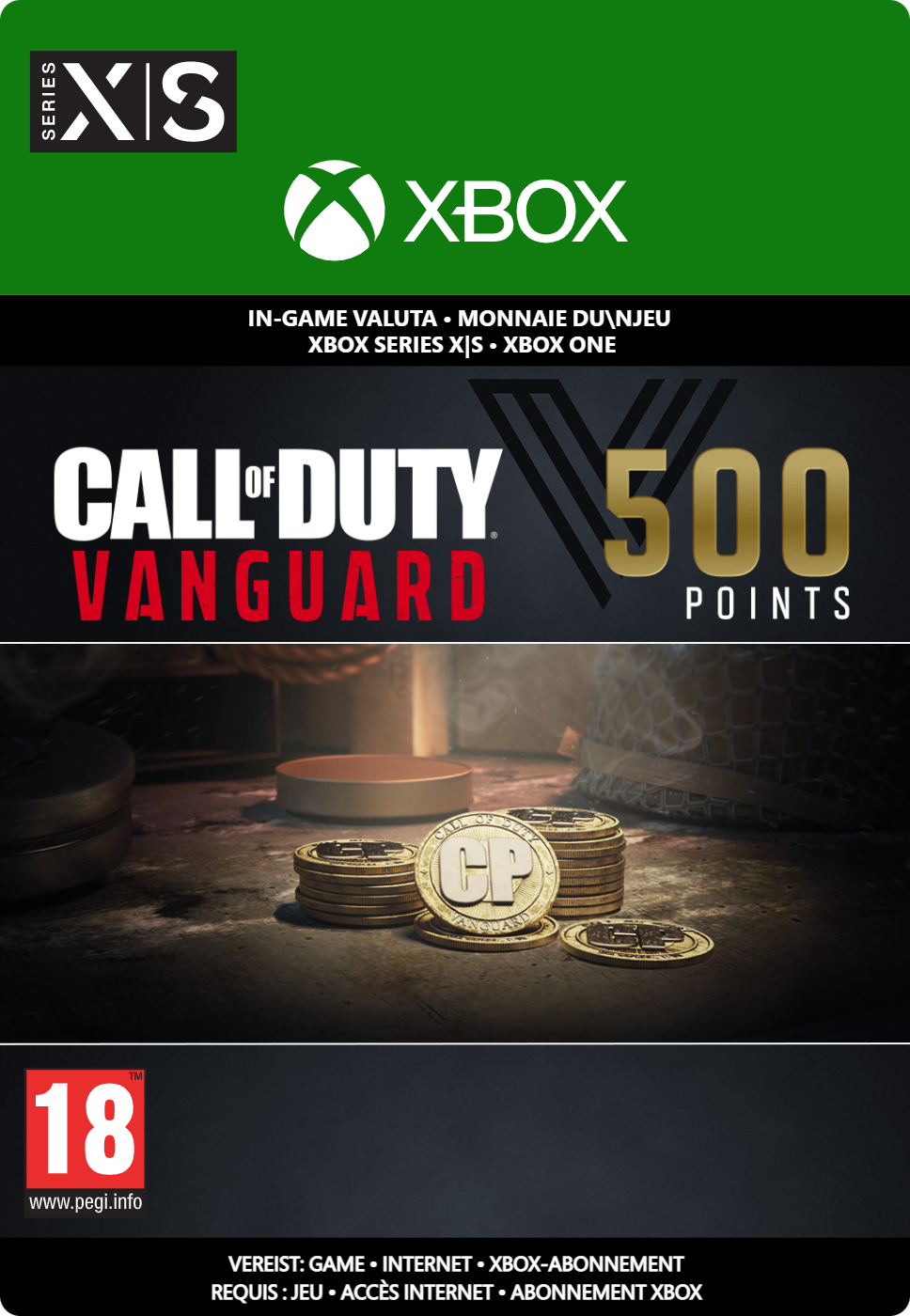 Microsoft Call of Duty Vanguard 500