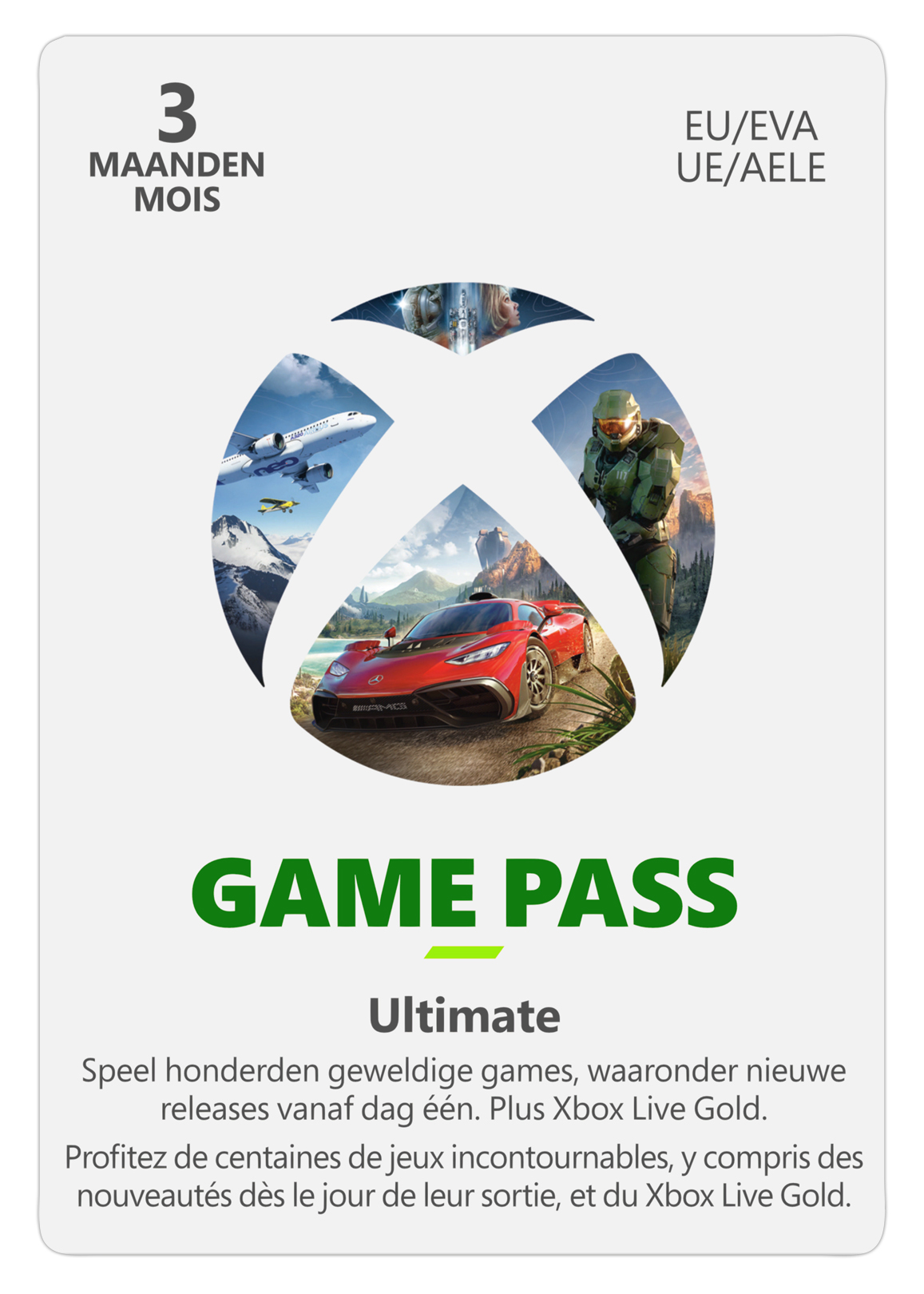 Xbox Game Pass Ultimate 3 Maanden